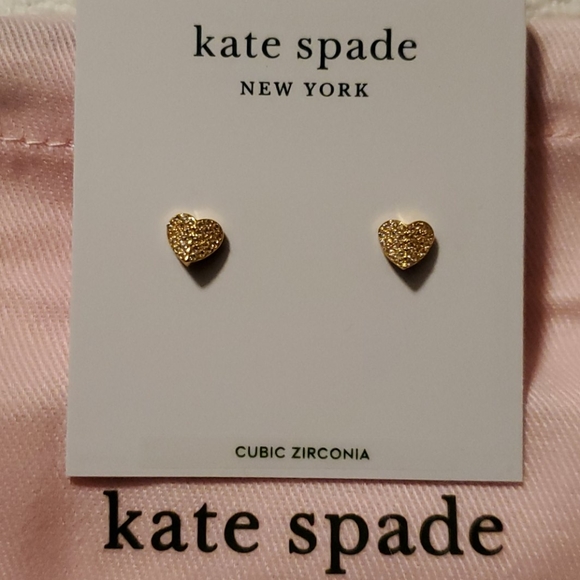 kate spade new york Heart To Heart Pave Studs - Picture 7 of 9